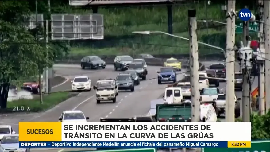 Curva peligrosa en el Centenario