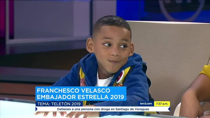 Conoce a Franchesco Velasco, niño símbolo de la Teletón 20-30