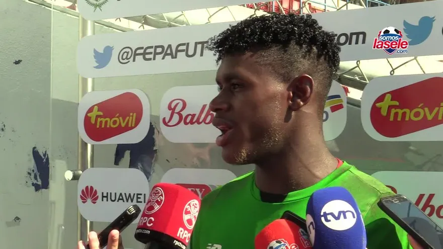 El portero Eddie Roberts y su admiración hacia Jaime Penedo