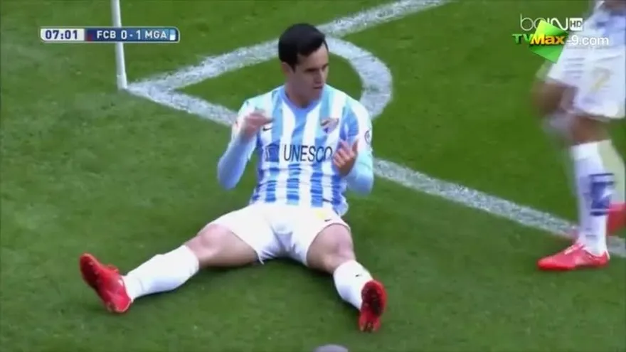 Barcelona cae ante Málaga 1 a 0