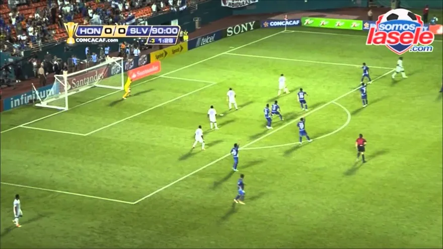 Resumen completo del partido Honduras y El Salvador en Copa Oro 2013