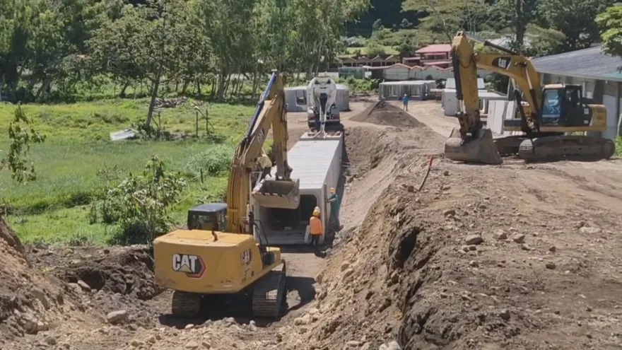 Boquete authorities reinforce drainage system to prevent floods