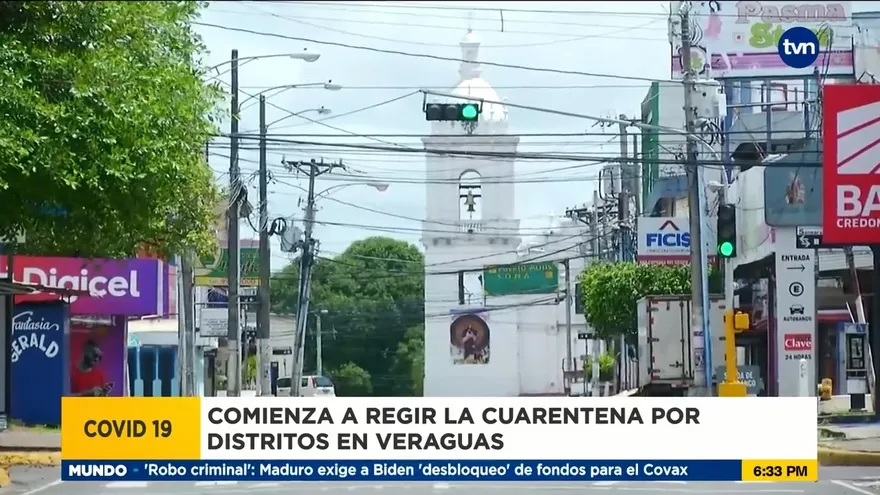 Inicia en Veraguas la cuarentena por distrito
