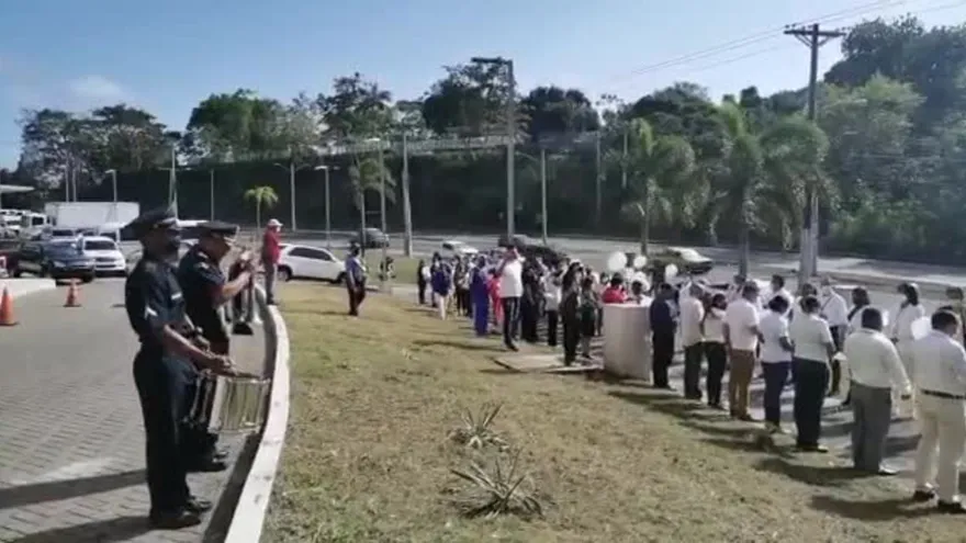 Rinden honor al personal sanitario que ha muerto de COVID-19 en la Región Norte de Salud