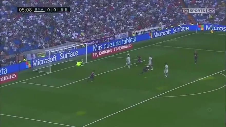 Resumen del partido Real Madrid vs. Eibar