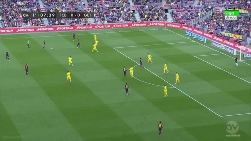 Goleada del Barcelona 6-0 sobe Getafe