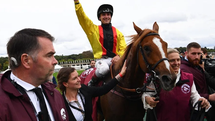 ' Torquator Tasso' fue montado por el jinete René Piechulek