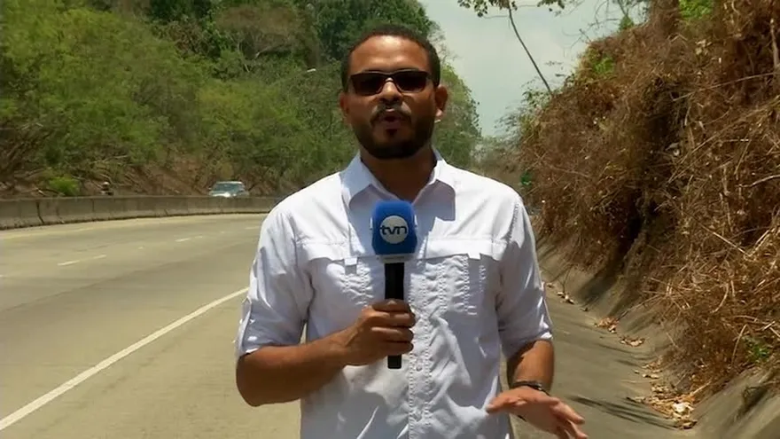 Quema de herbazales en Panamá