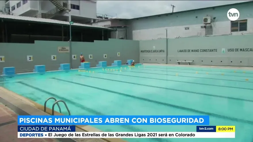 Chapuzón con bioseguridad en piscinas municipales