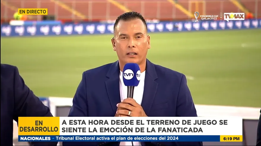 Goleador histórico Blas Pérez fichaje de lujo del equipo de transmisión TV MAX