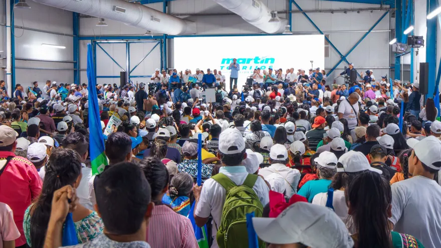 Martín Torrijos lanza su campaña electoral en Chiriquí.