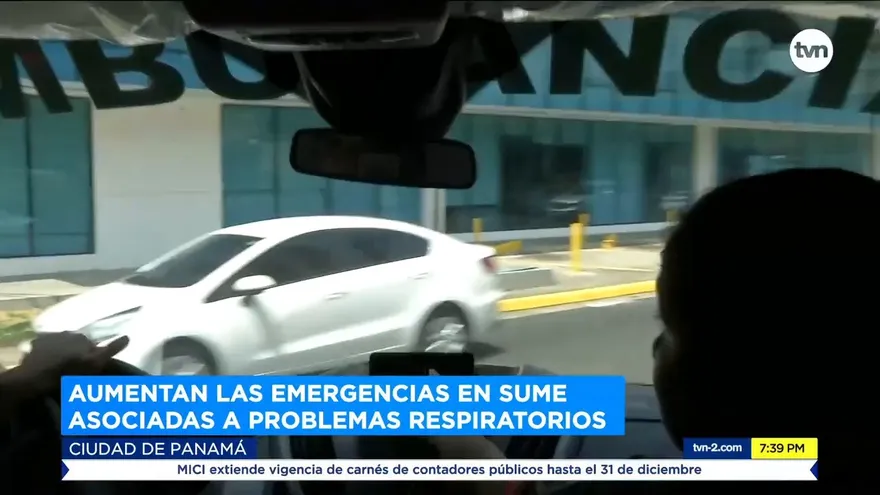 Aumentan las emergencias asociadas con problemas respiratorios