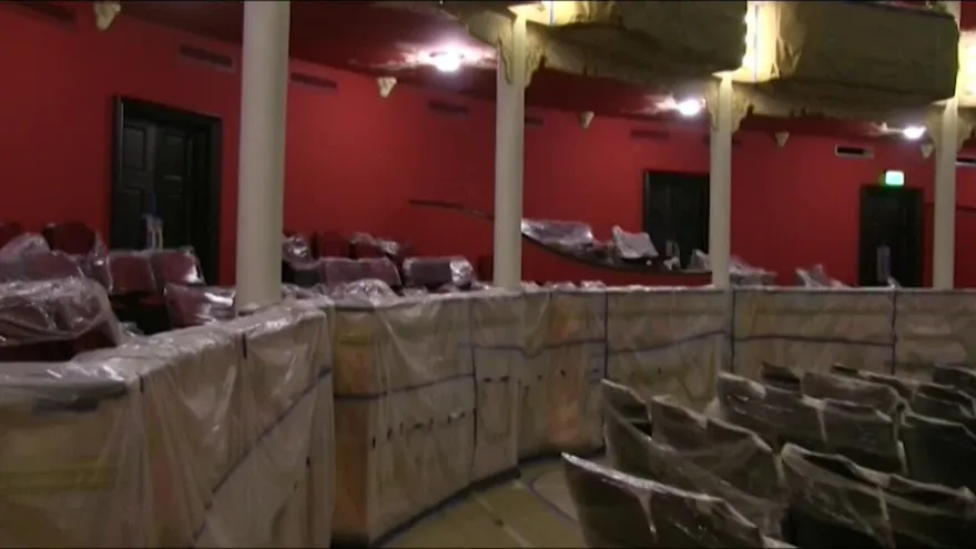 El mítico Teatro Nacional de Panamá restaurado se prepara para abrir su telón