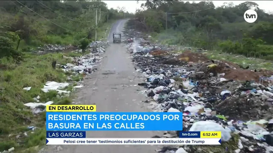 Persiste la gran cantidad de basura en Las Garzas