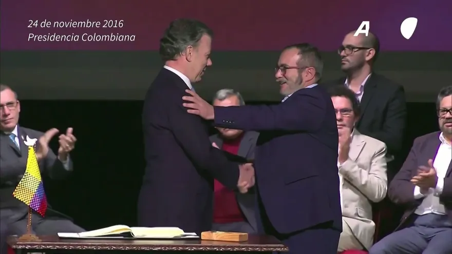 La paz es irreversible en Colombia, según expresidente Santos