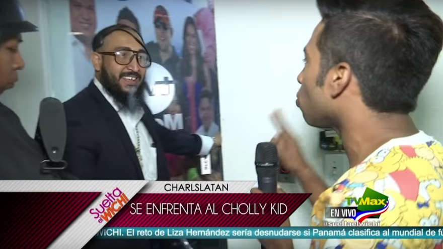 Charslatan se enfrenta al Chollykid