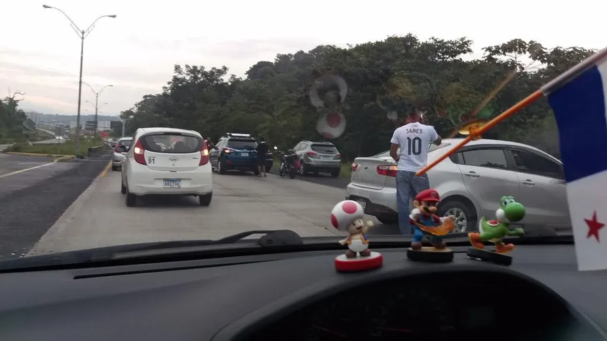 Accidente en vía Centenario