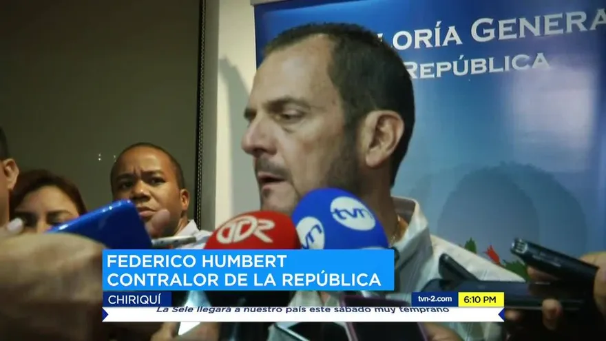 Contralor Humbert asegura que continuarán su labor fiscalizadora