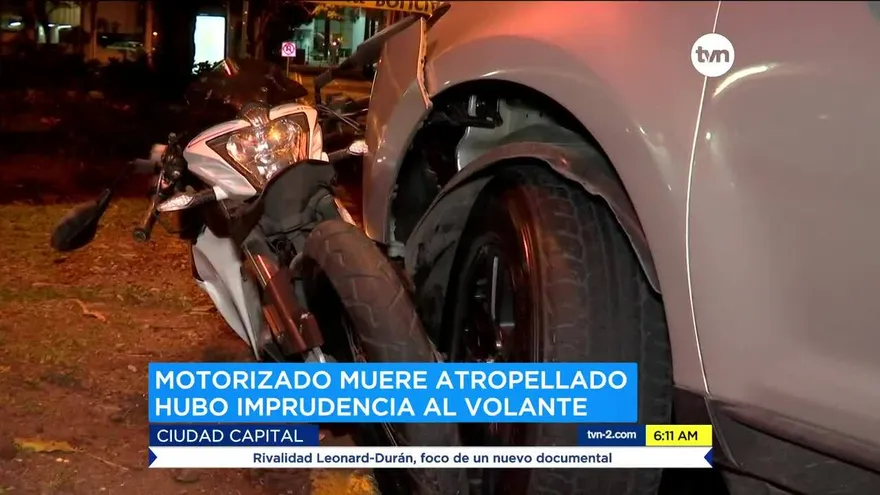 Motororizado muere tras ser atropellado