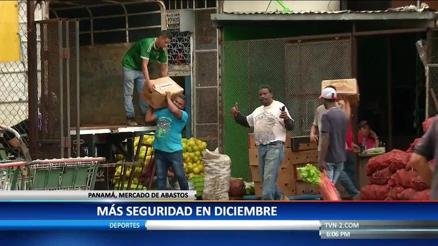 Mercado aumenta seguridad por fiestas