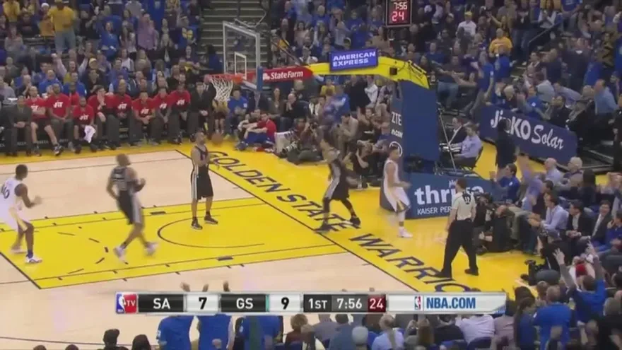 Golden State Warriors venció por 120 a 90 a San Antonio Spurs