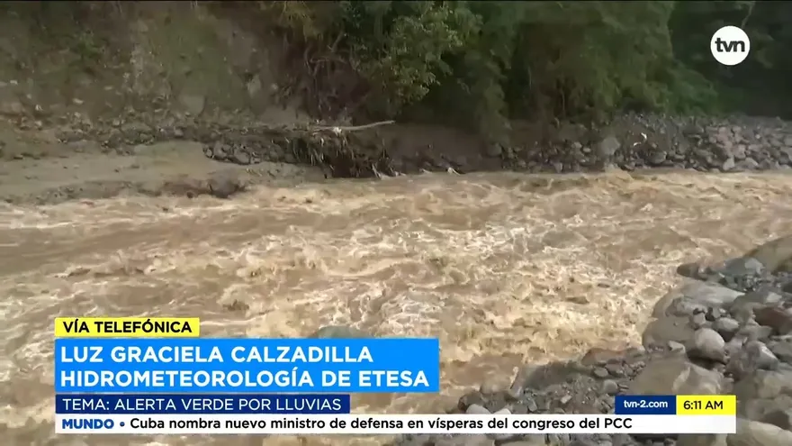 Sigue el monitoreo por las condiciones del tiempo en el país