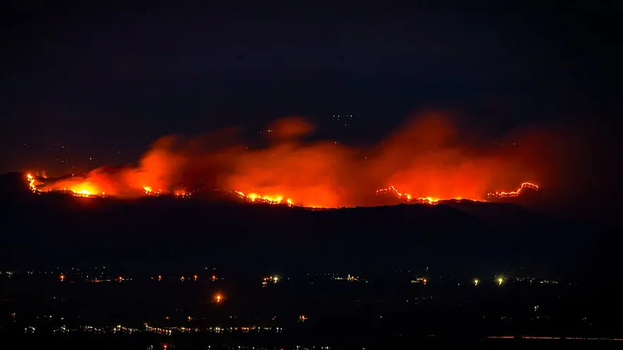 Incendios en Colombia.