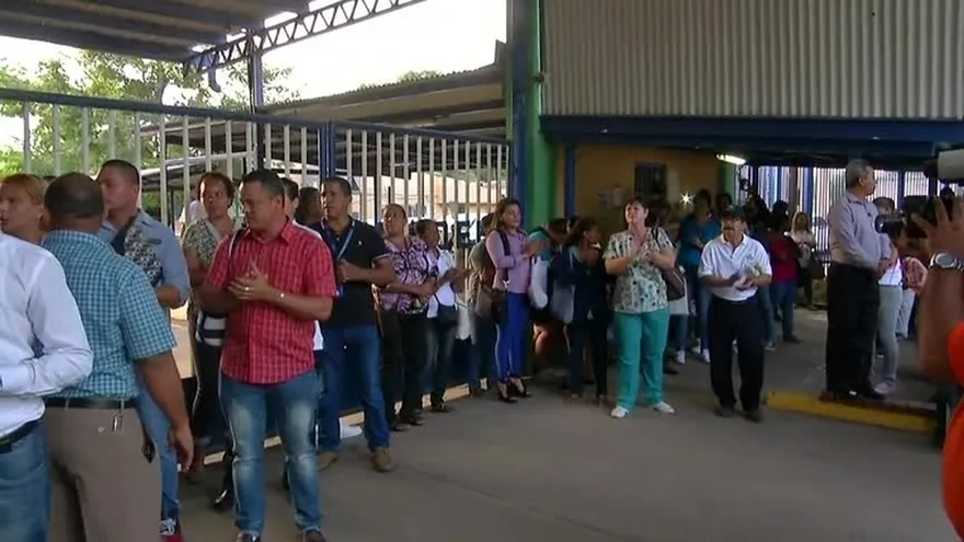 Protesta en el Inadeh