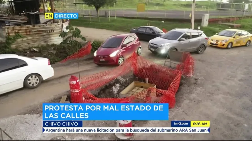 Residentes en Chivo Chivo molestos por calles intransitables