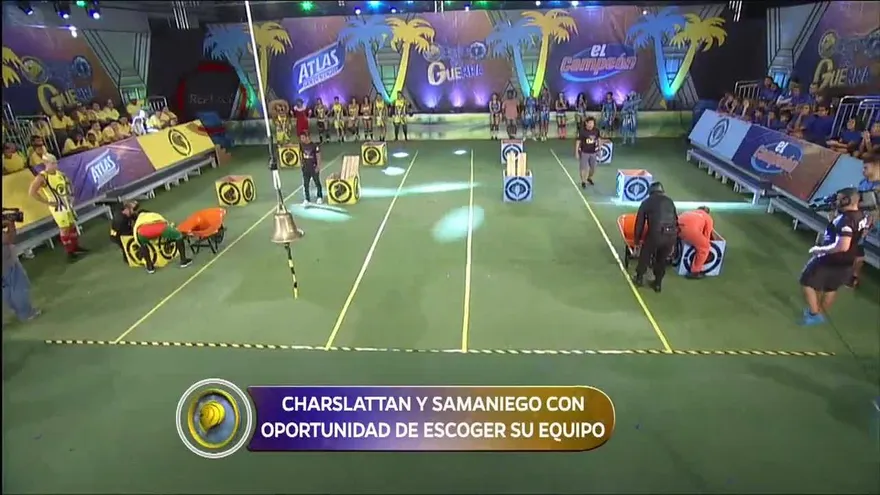 ¡La carretilla dio inicio al buen humor en Mega Guerra!