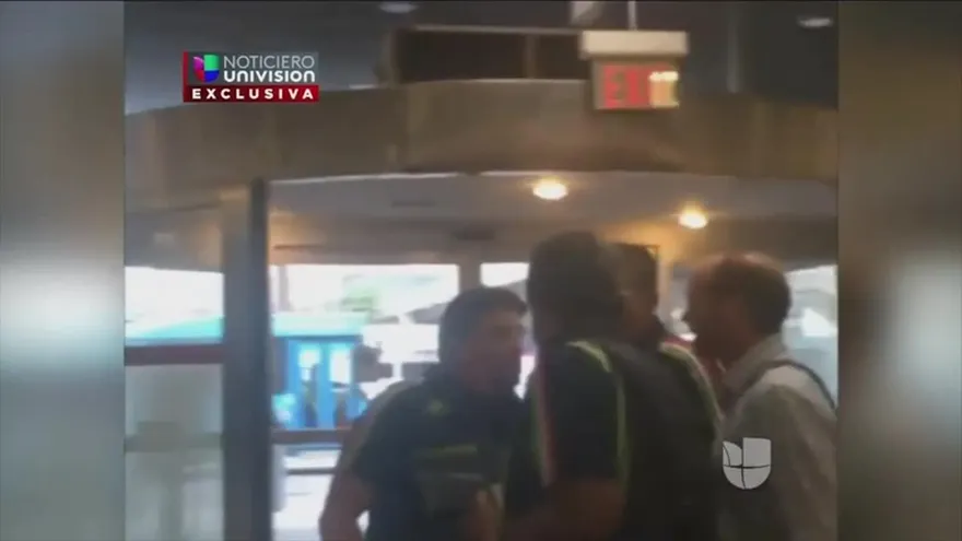 Imágenes de la agresión del 'piojo' Herrera a periodista