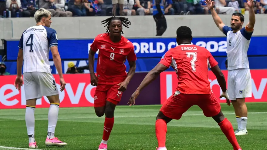 Mundial 2026 | Suiza 4-1 Bosnia y Herzegovina todos los goles Grupo B