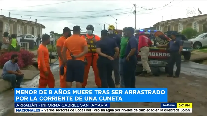 Ubican sin vida cuerpo de niño que cayó dentro de una alcantarilla en Arraiján