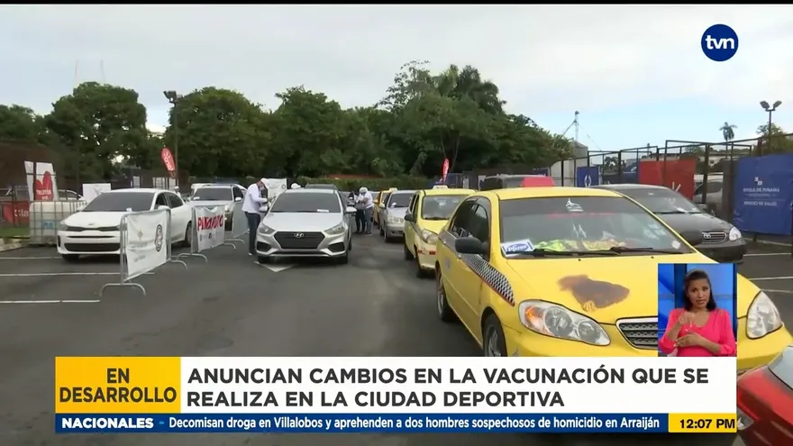 Anuncian cambios en vacunación con AstraZeneca en Rommel Fernández