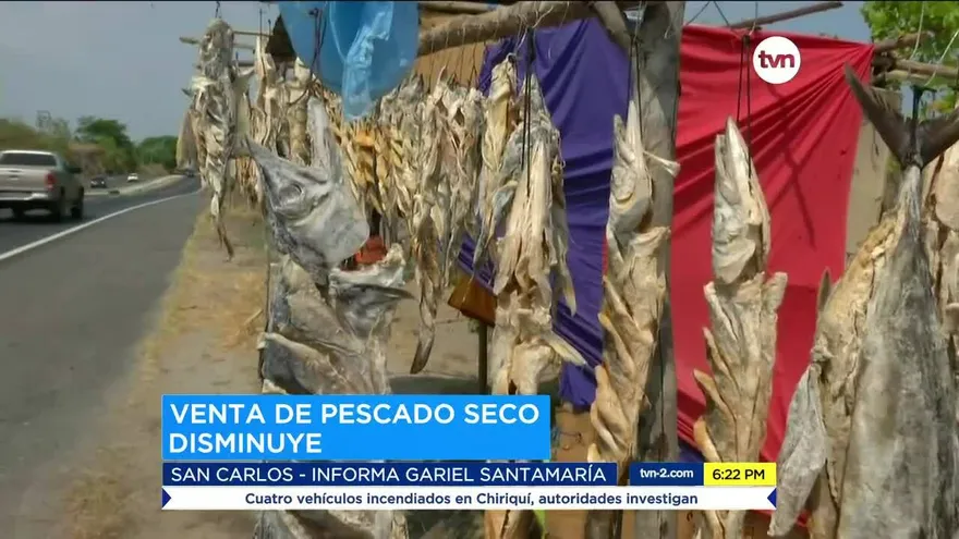 Comienza la venta de pescado seco en Panamá Oeste por Semana Santa