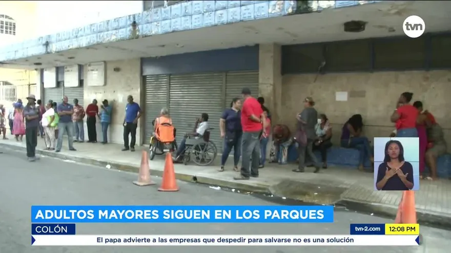 Caos en la agencia de la LNB en Colón