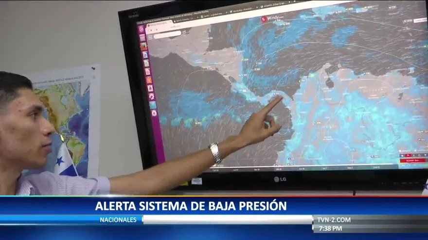 Sistema de baja presión afectará a Panamá