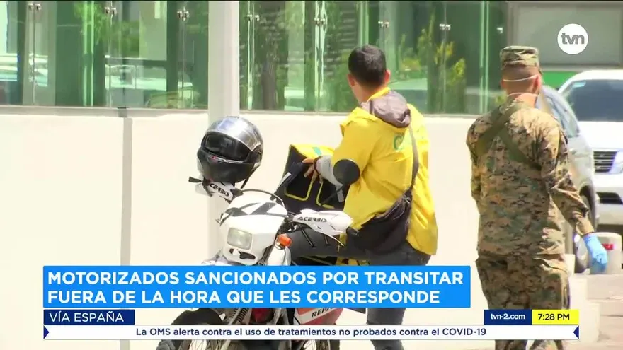 Sancionan a varios motorizados por irregularidades