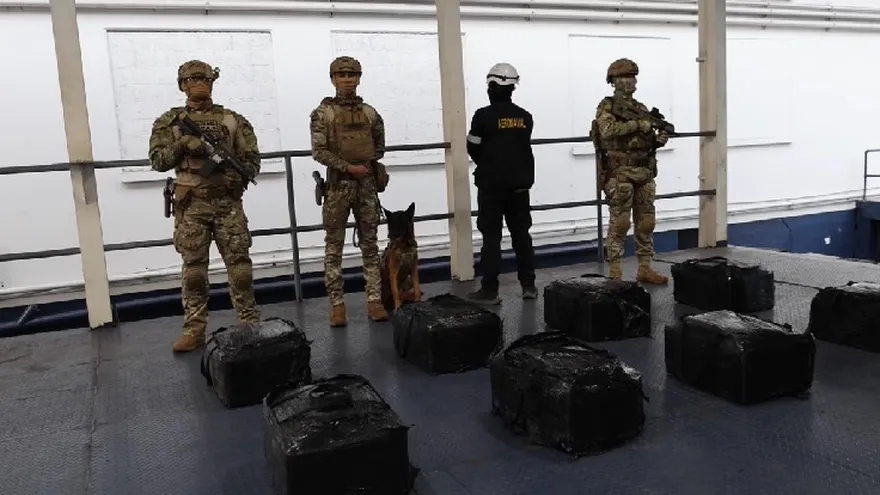 La carga estaba de tránsito por Panamá.