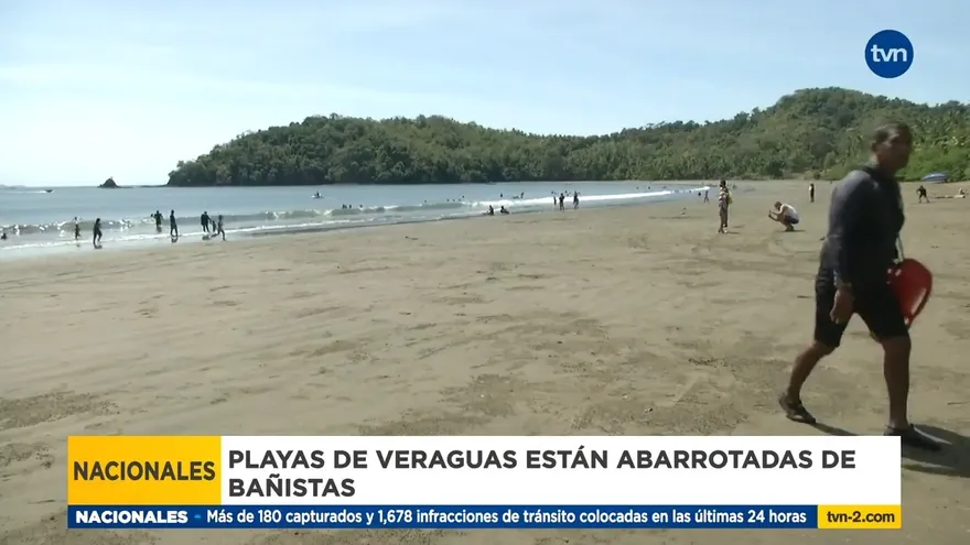 En Veraguas residentes y visitantes aprovechan las playas