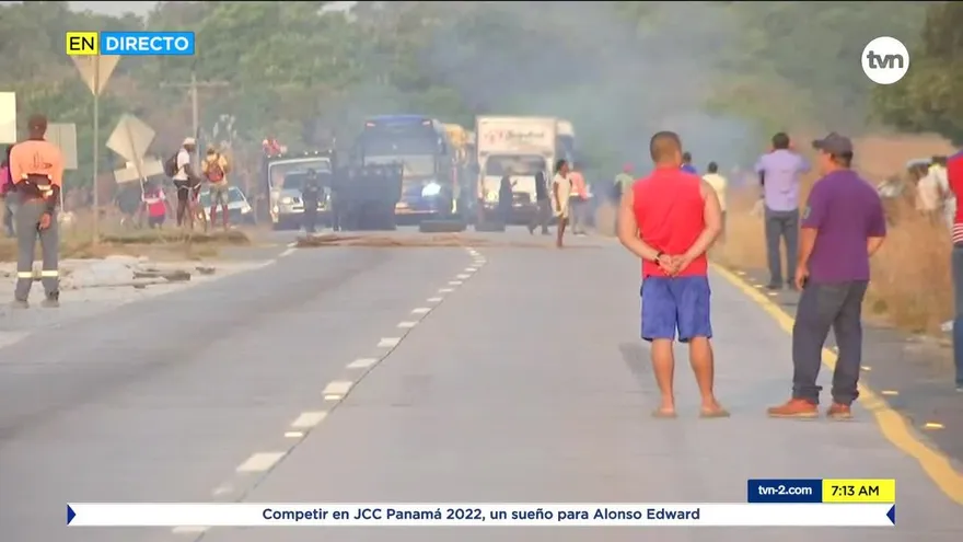 Protestas en Coclé para exigir plazas de empleo