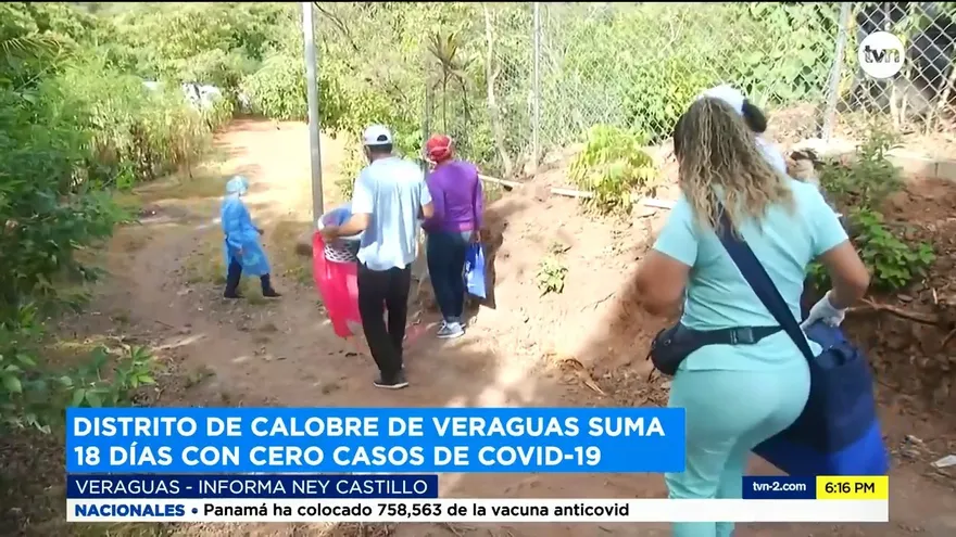 Cero casos de Covid-19 en Calobre de Veraguas