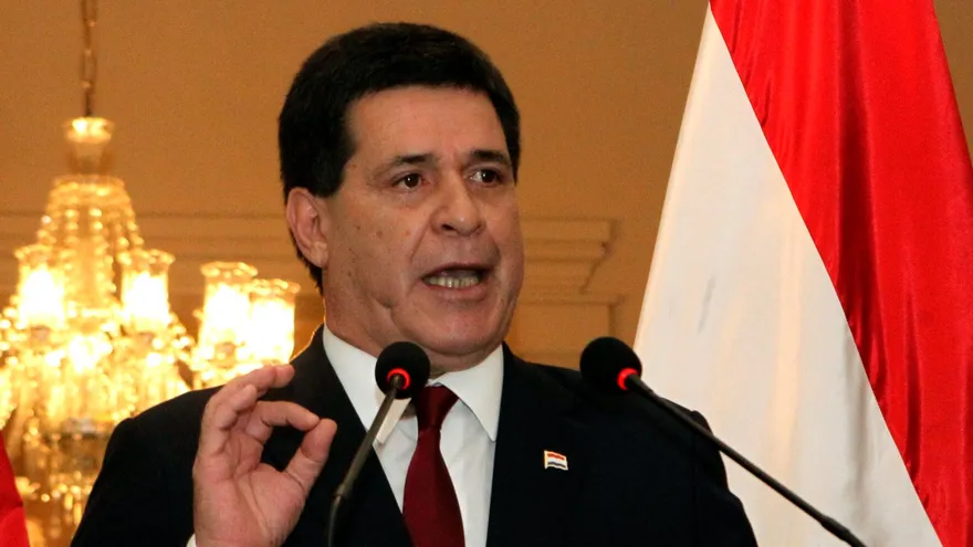 El expresidente paraguayo Horacio Cartes