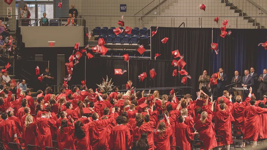 Acto de graduación.