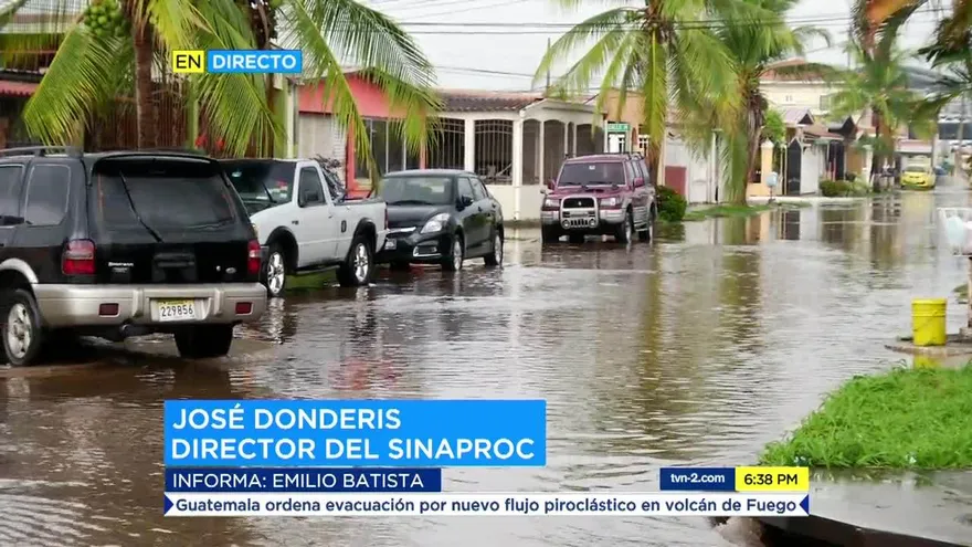 Mal tiempo en Panamá durante las próximas horas