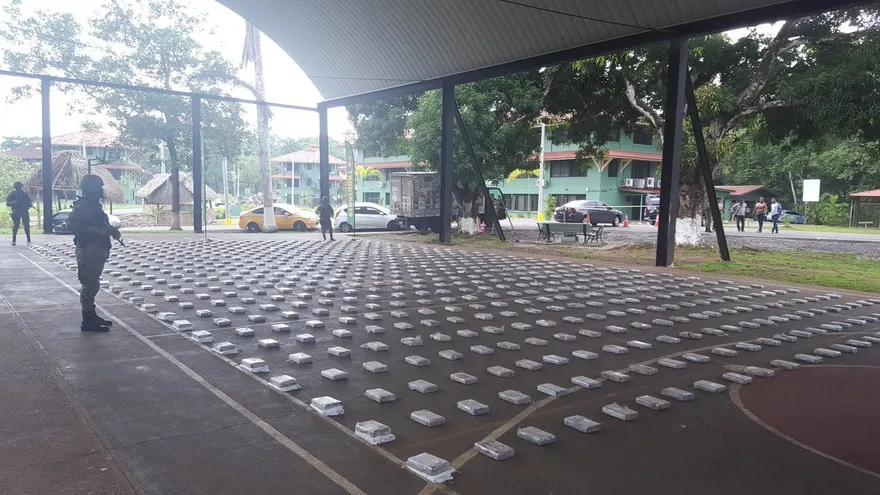 El Senafront y la Fiscalía de Drogas en Darién decomisaron la sustancia ilícita