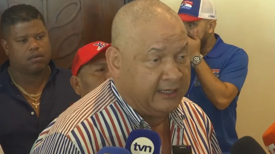 Benicio Robinson, presidente del PRD