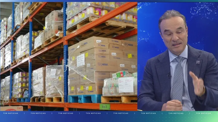 Fernando Motta, presidente del Banco de Alimentos.