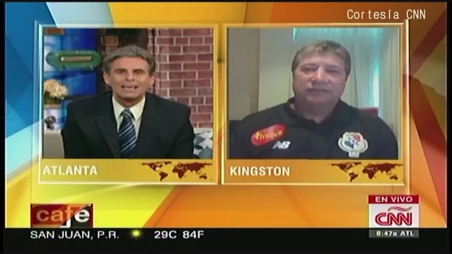 Entrevista que sostuvo 'Bolillo' Gómez con Café CNN