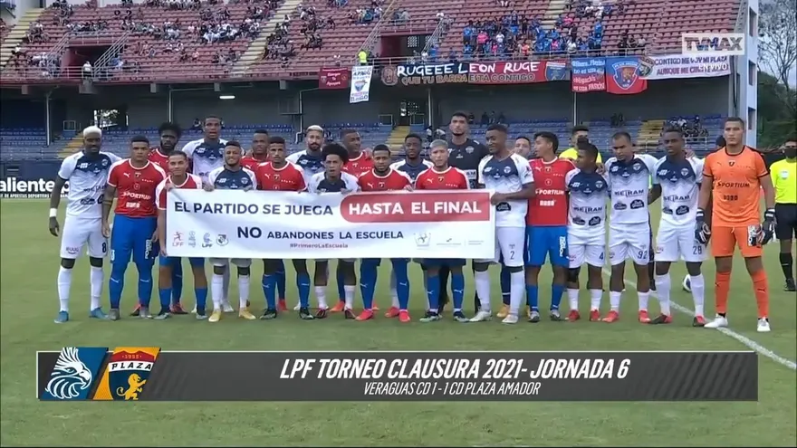 Resumen Veraguas CD 1-1 Plaza Amador Jornada 6 Torneo Clausura 2021 LPF